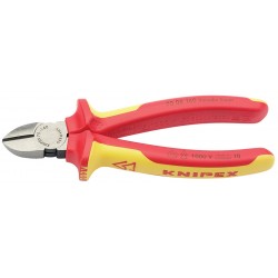 160MM KNIPEX DIAGONAL SIDECUTTERS FULLY INSULATED